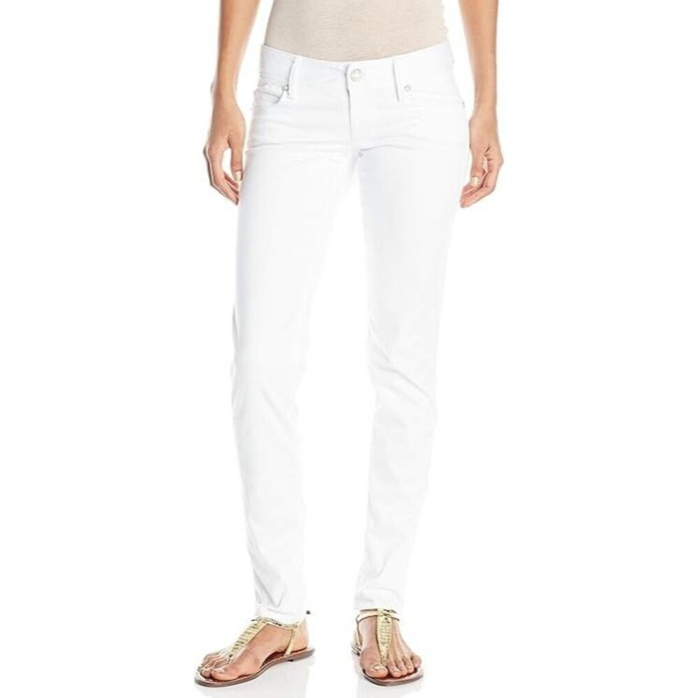 $158 Lilly Pulitzer Worth Skinny Jeans in Resort White size   14 NEW 870